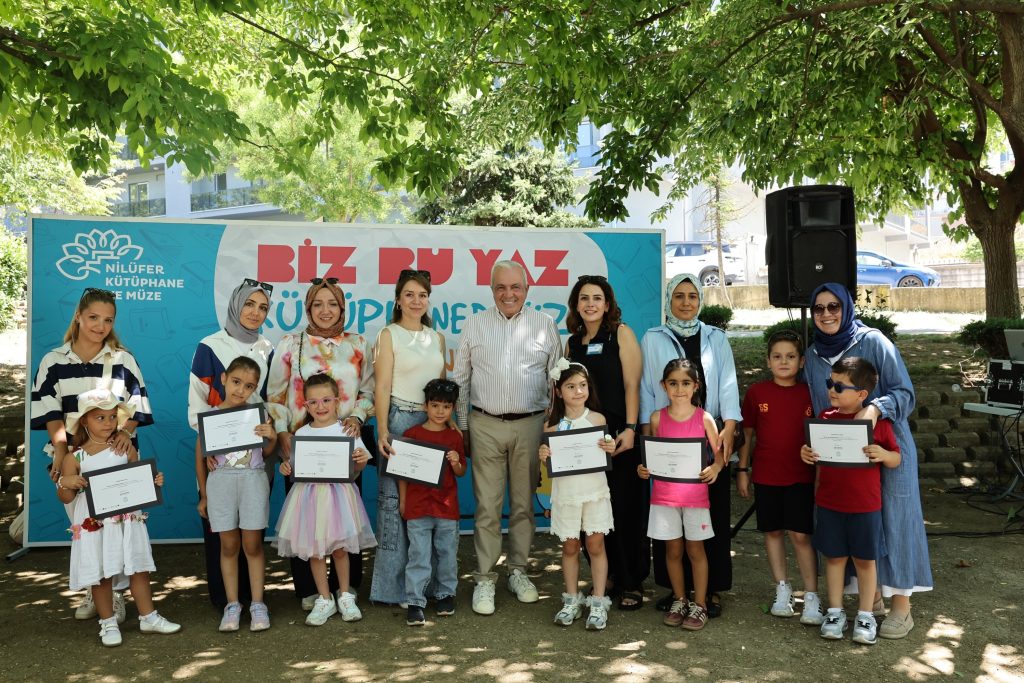 Nilüfer’de 150 Minik Okula Kütüphanede Hazırlandı: Görkemli Final