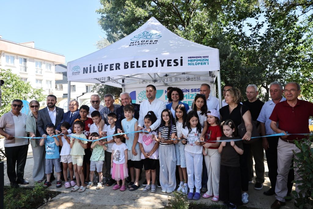 Nilüfer’de Mehmetçik Parkı hizmete açıldı