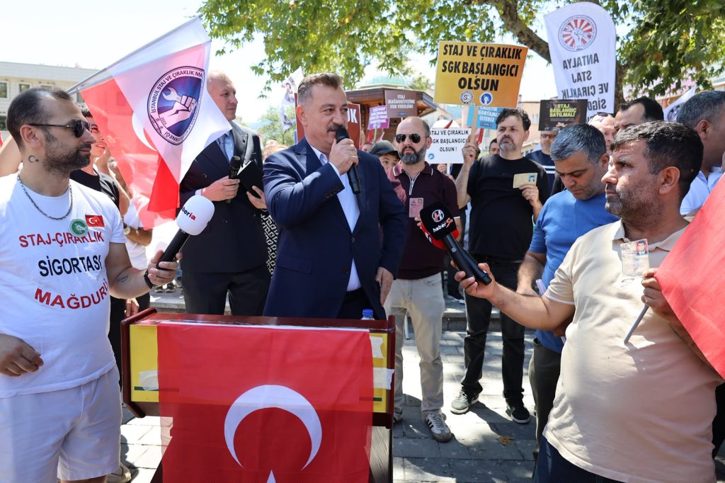 Bursa’da Staj ve Çıraklık Mağdurlarına Anahtar Parti’den Destek