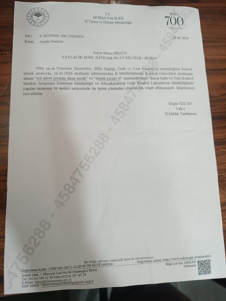 Ergün Sucukları'ndan Taklit Ve Tağşiş Kaydına Açıklama: ❝Tartışmalı Ürün Müşteriye Ait Etle Fason Üretildi❞ Ergün Sucukları'ndan Taklit Ve Tağşiş Kaydına Açıklama: ❝Tartışmalı Ürün Müşteriye Ait Etle Fason Üretildi❞