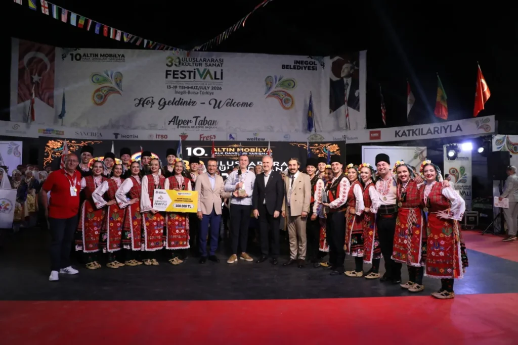 10. Altın Mobilya Bulgaristan’ın Oldu