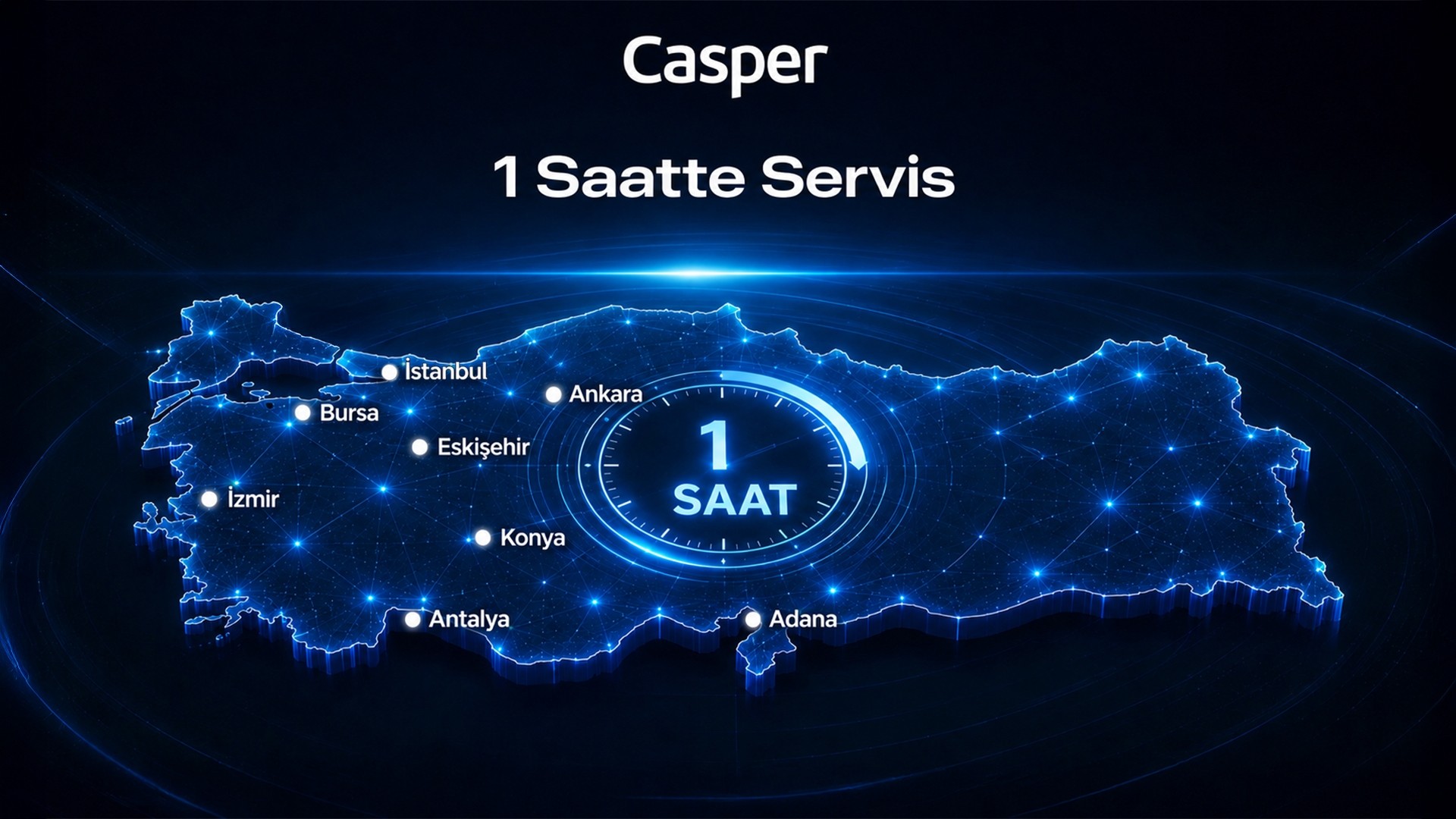 Casper 1 Saatte Servis verilerini paylaştı: Yaklaşık 8 bin cihaz 1 saatte onarıldı
