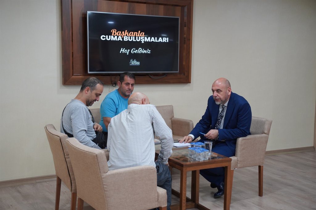Başkan Bekir Aydın’dan Her Cuma Randevusuz Halk Buluşması