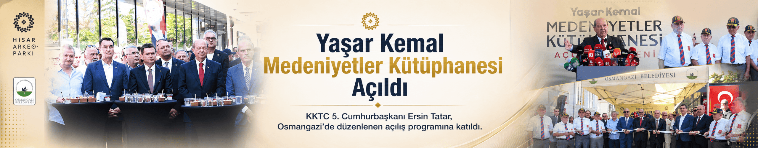 Osmangazi’de Yaşar Kemal Medeniyetler Kütüphanesi Hizmete Açıldı