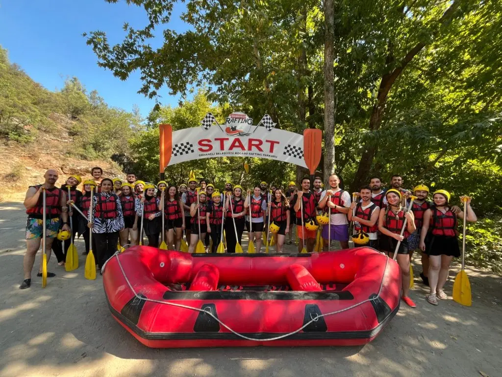 Bursa Mimarlar Odası’ndan Kocasu Çayı’nda Rafting Etkinliği
