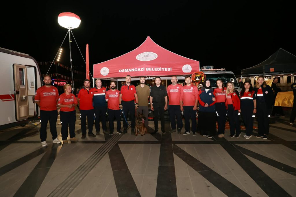 Osmangazi’de 17 Ağustos Marmara Depremi’nin 27’nci Yılında Anma Programı