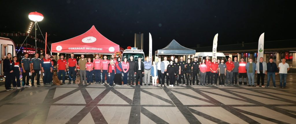 Osmangazi’de 17 Ağustos Marmara Depremi’nin 27’nci Yılında Anma Programı