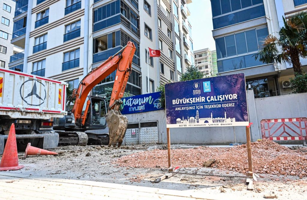 Büyükşehir Belediyesi’nden Nilüfer’e Altyapı Hamlesi