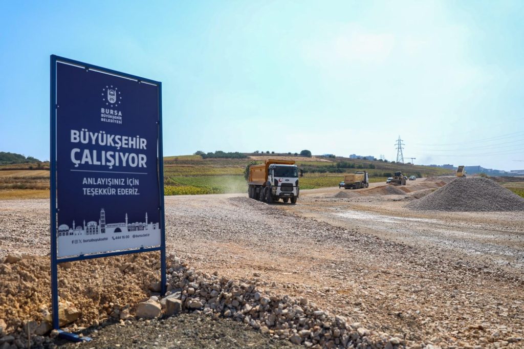 Büyükşehir’den Nilüfer Trafiğine Nefes Aldıracak Alternatif Güzergah Hamlesi