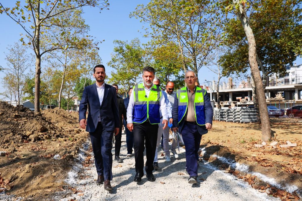 Şahin Biba Yunuseli ve Nilüferköy Yatırımlarını İnceledi: “Şehrin Damarlarını Temizliyoruz”