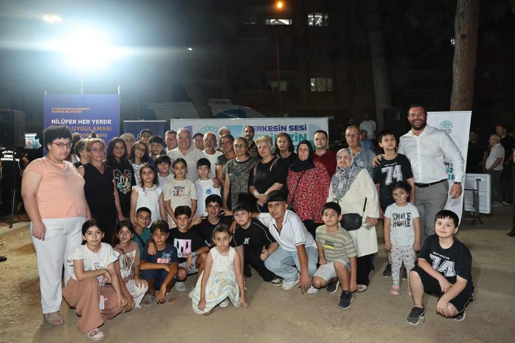 Nilüfer Belediyesi’nden Fethiye Mahallesi’nde “Akşam Çayı” Buluşması