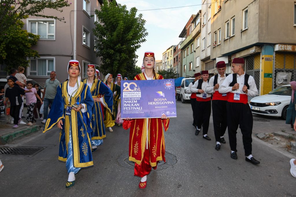 Osmangazi’de Balkan Rüzgârı: 20. NAKEM Balkan Festivali Coşkuyla Başladı