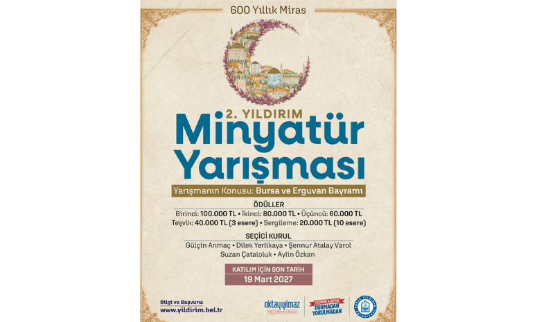 Yıldırım Belediyesi’nden ‘Erguvan Bayramı’ Temalı 2. Minyatür Yarışması