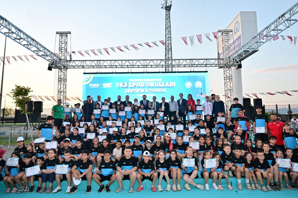 Yıldırım’da Spor Okulları Sona Erdi: 36 Bin 818 Çocuk Sertifika Aldı