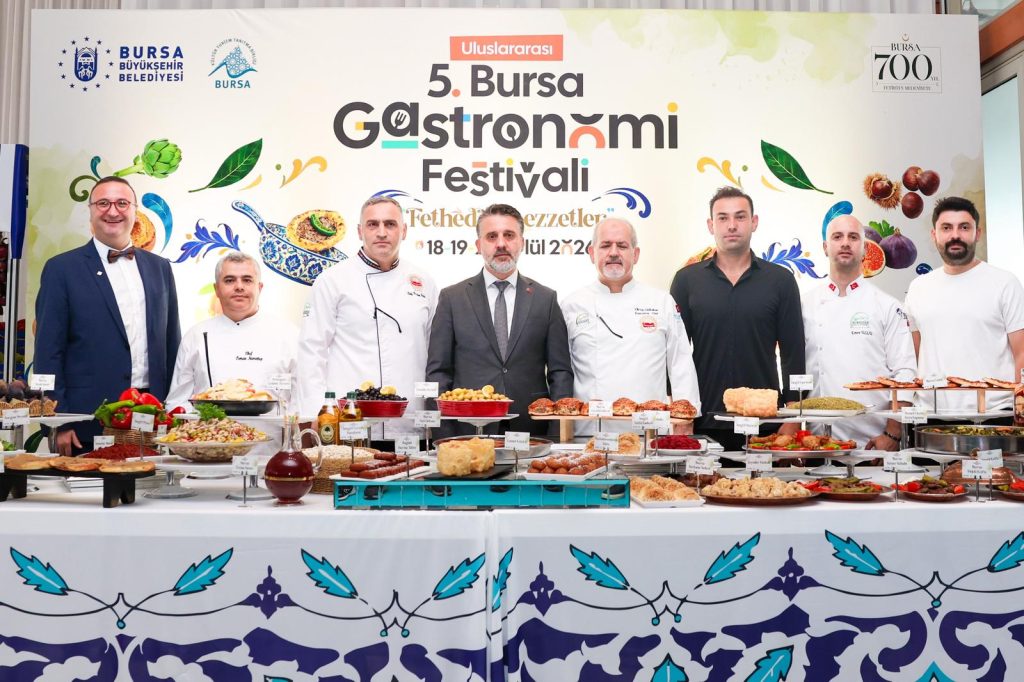 Uluslararası 5. Bursa Gastronomi Festivali 18 Eylül’de Başlıyor