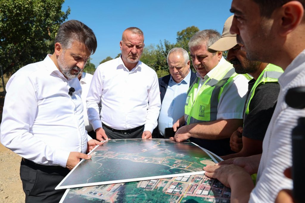 Başkan Vekili Şahin Biba Karacabey’de Yapımı Süren Yatırımları İnceledi