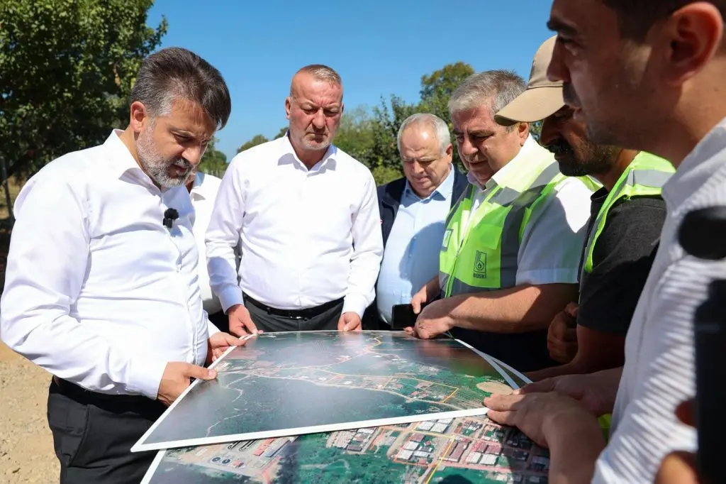 Başkan Vekili Şahin Biba Karacabey’de Yapımı Süren Yatırımları İnceledi