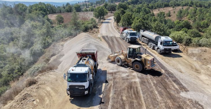 Büyükşehir’den 4 İlçede 32,5 Kilometrelik Yol Yenileme Hamlesi