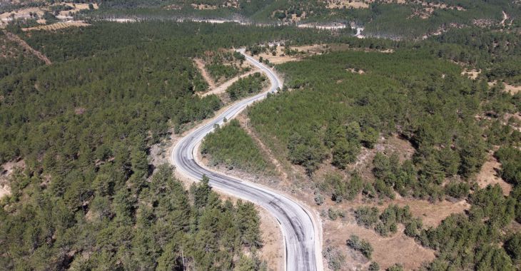 Büyükşehir’den Keles’e 13 Kilometrelik Yol Yatırımı