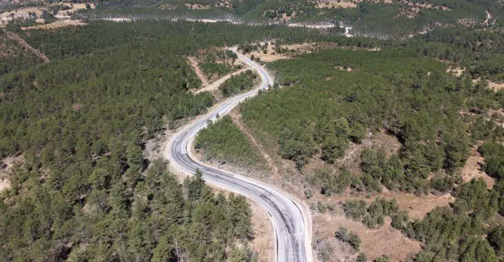 Büyükşehir’den Keles’e 13 Kilometrelik Yol Yatırımı