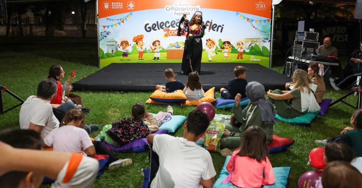 5. Bursa Gastronomi Festivali Minik Ziyaretçilerini Ağırlıyor