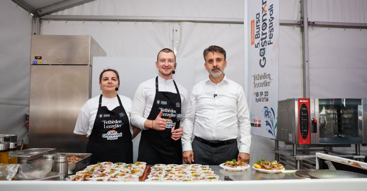Dünya Lezzetleri Bursa’da: Uluslararası Lezzet Atölyesi Büyüledi