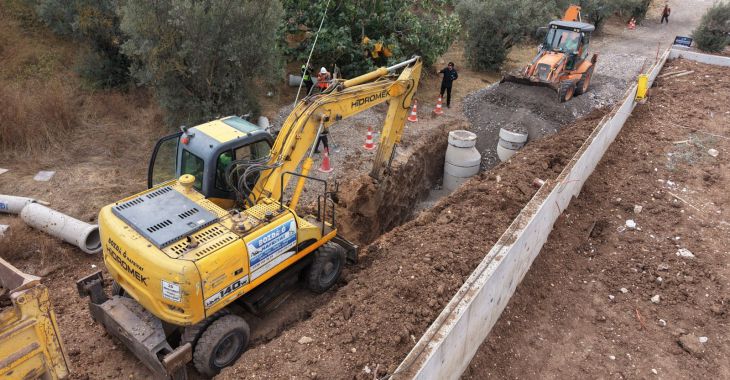 Büyükşehir’den Altyapı Hamlesi: Mudanya’ya Km’lerce Yeni Altyapı Hattı