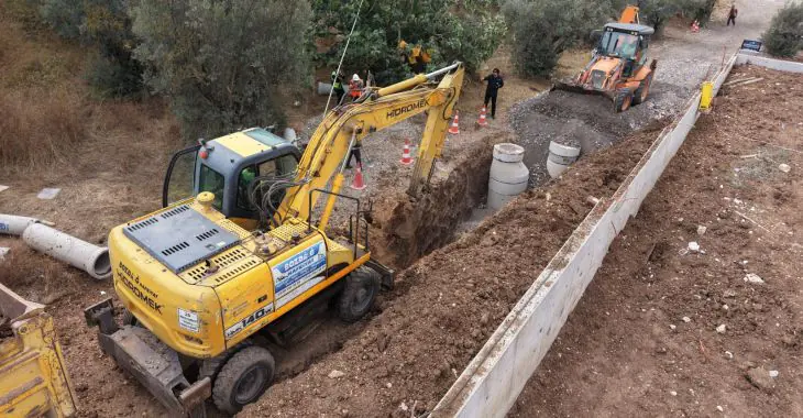 Büyükşehir’den Altyapı Hamlesi: Mudanya’ya Km’lerce Yeni Altyapı Hattı