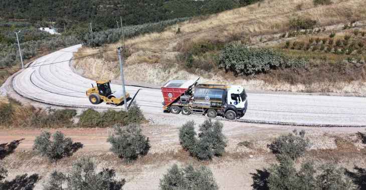 Büyükşehir’den Kestel’in 4 Mahallesine 11 Bin 500 Metrelik Yol Hizmeti
