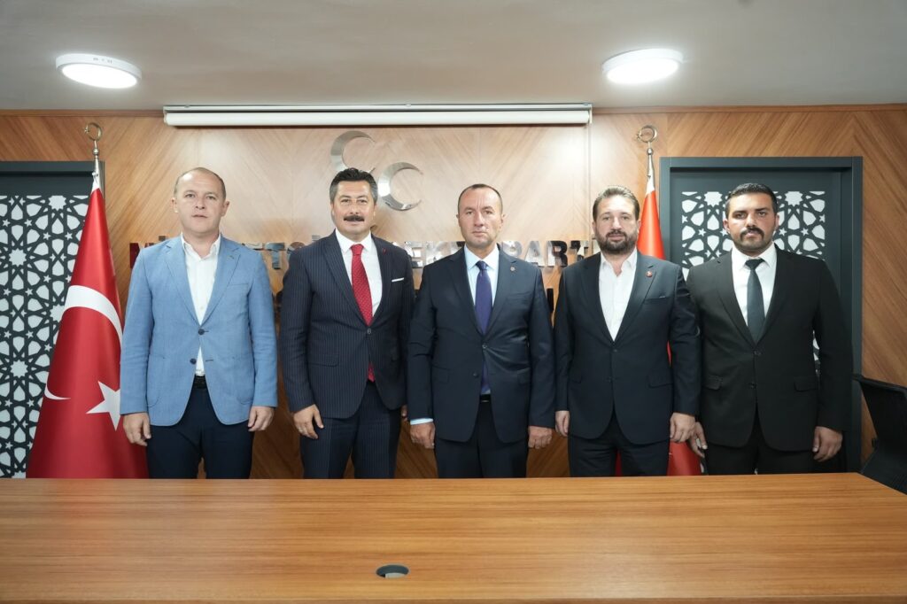 Başkan Ercan Özel’den Mehmet Emin Özcanbaz’a Birlik Ve Beraberlik Ziyareti