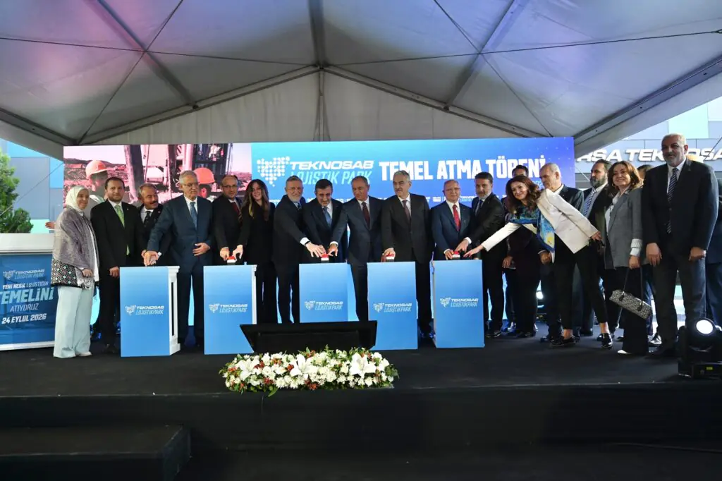 TEKNOSAB’da 210 Milyon Dolarlık Dev Lojistik Park’ın Temeli Atıldı