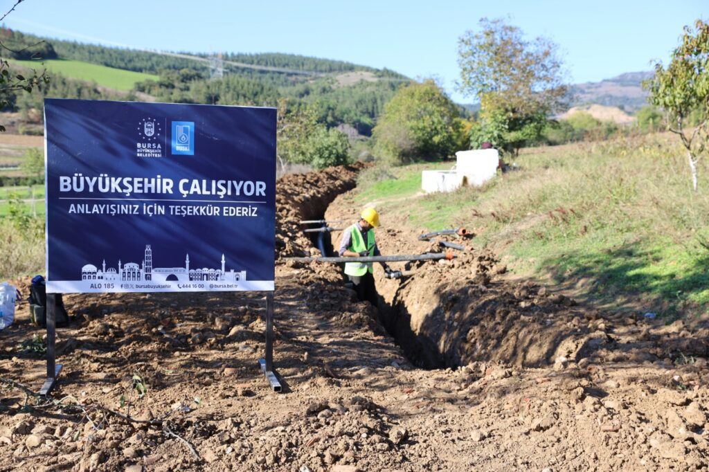 Büyükşehir’den Yenişehir’e Dev Tarım Desteği: 595 Dekar Araziye Can Suyu