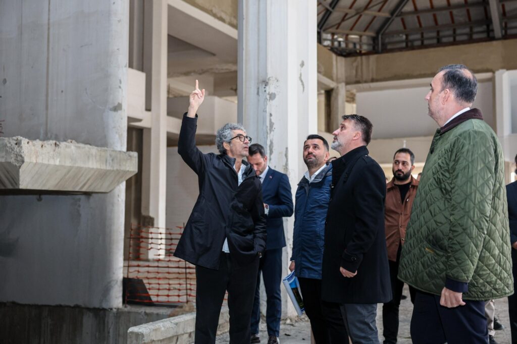 Başkan Vekili Şahin Biba İnceledi: Çekirge Teras Projesi 2027 Sonunda Hizmette