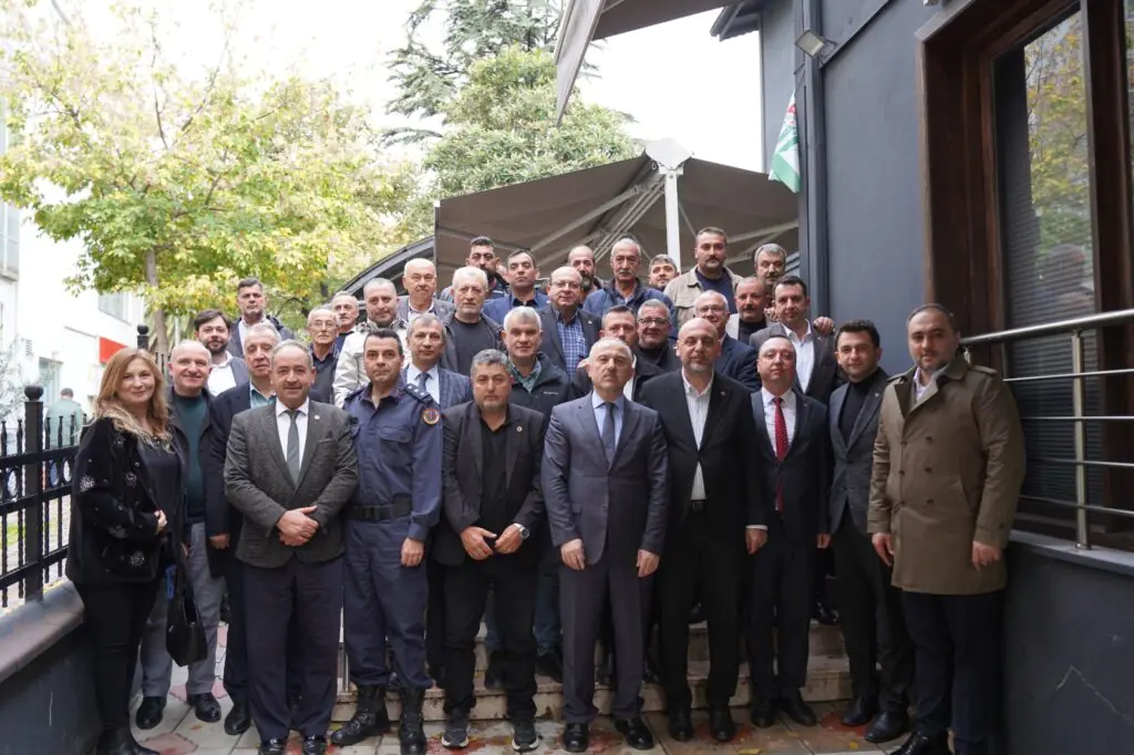 Başkan Aydın ve İlçe Protokolü Muhtarlarla Buluştu