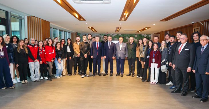 Başkan Vekili Şahin Biba Mudanya Üniversitesi’nde Öğrencilerle Bir Araya Geldi