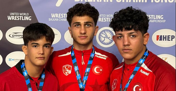 Büyükşehir Belediyesporlu Güreşçilerden Balkanlar’da 3 Madalya