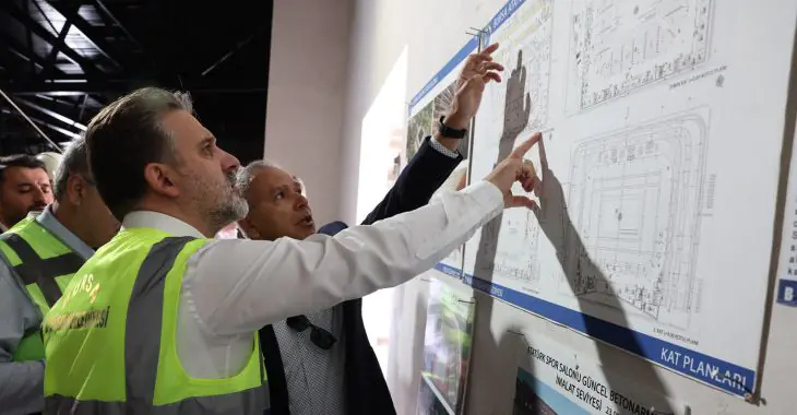 Başkan Vekili Şahin Biba Sahada İnceledi: Bursa Modern Spor Tesisine Kavuşuyor