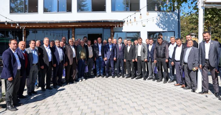 Büyükşehir Başkan Vekili Şahin Biba Büyükorhanlı Muhtarlarla Buluştu