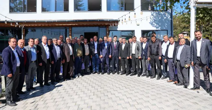 Büyükşehir Başkan Vekili Şahin Biba Büyükorhanlı Muhtarlarla Buluştu