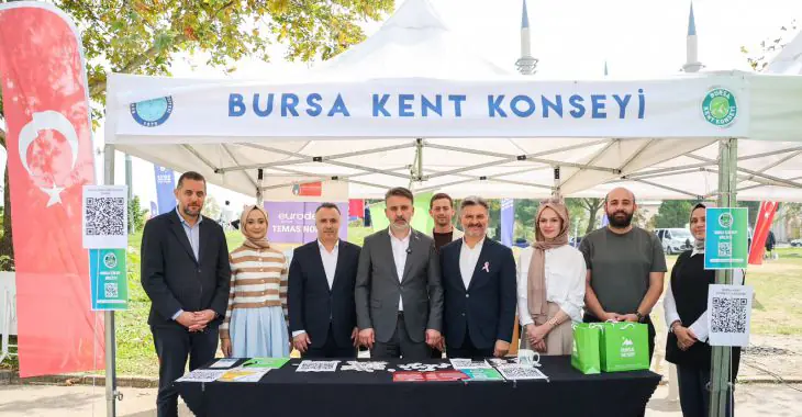 Büyükşehir Başkan Vekili Şahin Biba BUÜ Stantlarını Gezdi