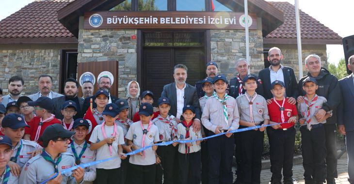 Büyükşehir’den Gençlik Vizyonu: İzci Evi Atatürk Kent Ormanı’nda