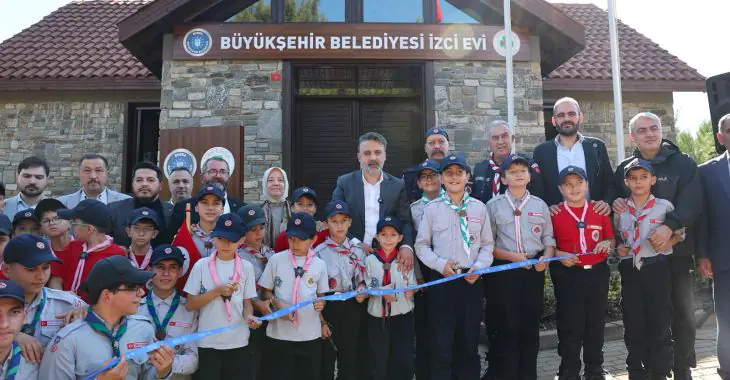 Büyükşehir’den Gençlik Vizyonu: İzci Evi Atatürk Kent Ormanı’nda