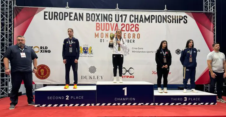 Büyükşehir Belediyesporlu Sudem Temuçin’den Avrupa Üçüncülüğü