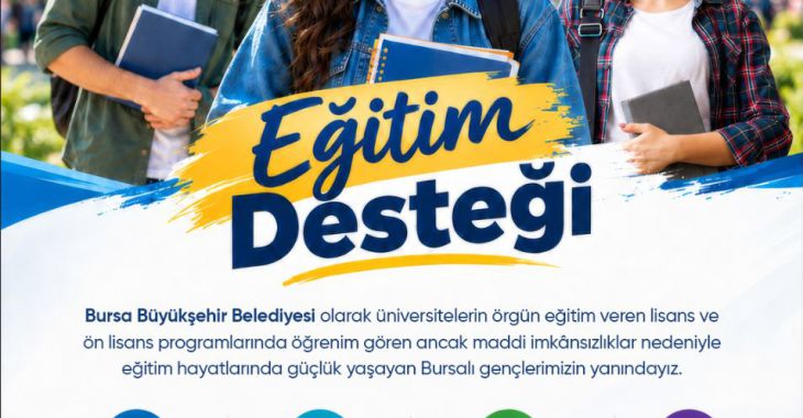 Büyükşehir Belediyesi’nden Üniversite Öğrencilerine Eğitim Desteği