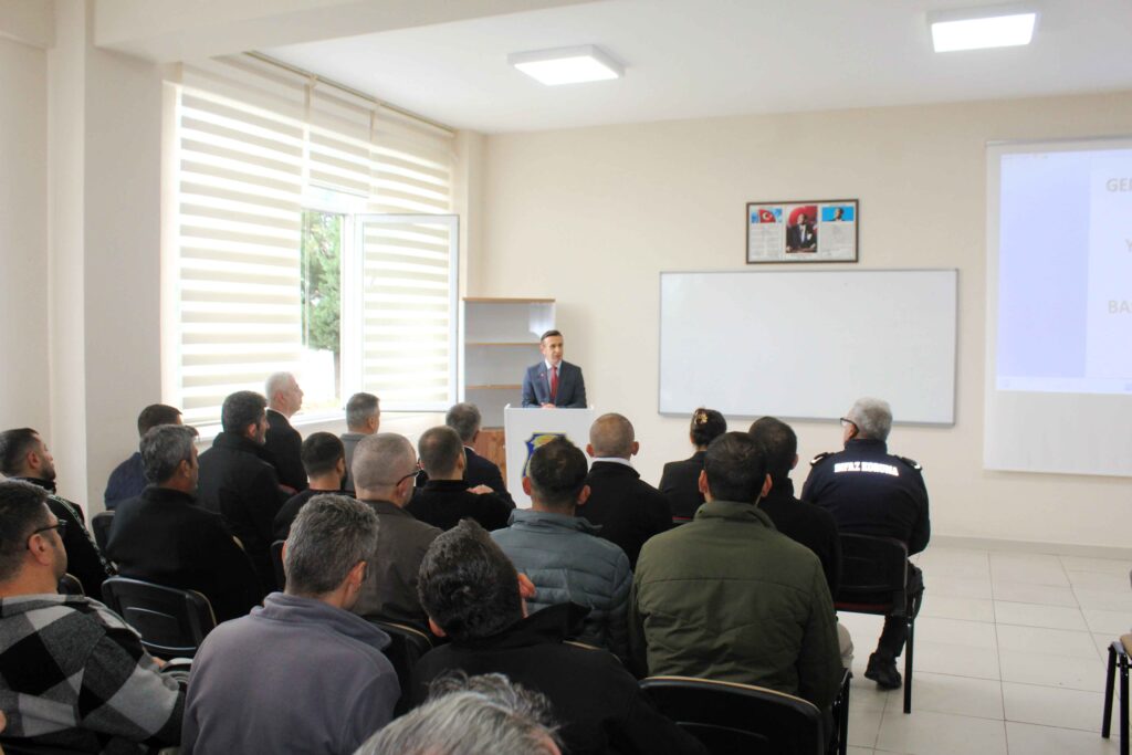 Gemlik Açık Ceza İnfaz Kurumu’nda Mesleki Ve Sosyal Eğitimler Sürüyor
