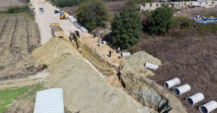 Büyükşehir’den Görükle Atatürk Bulvarı’na 2 Kilometrelik Altyapı