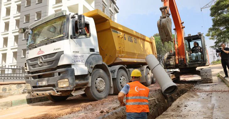 Büyükşehir’den Yıldırım’a Altyapı Yatırımı: 400 Metrelik Yeni Hat