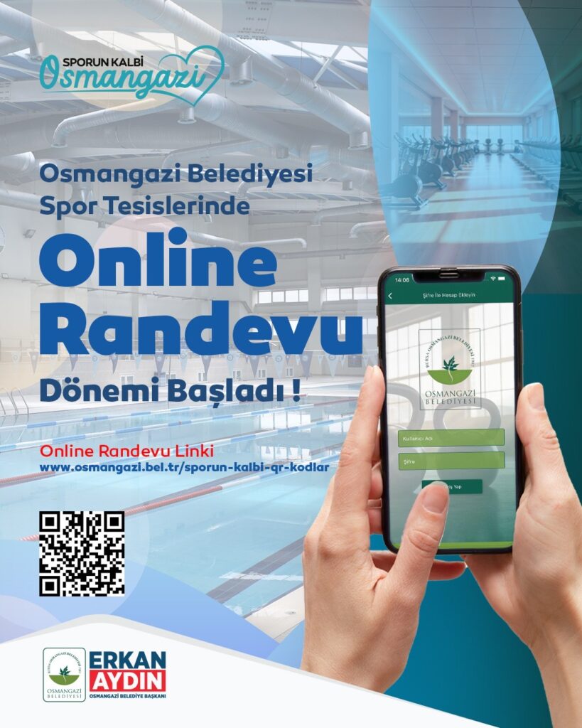 Osmangazi Belediyesi Spor Hizmetlerini Dijitalleşti: 'Sporun Kalbi' Uygulaması Başladı