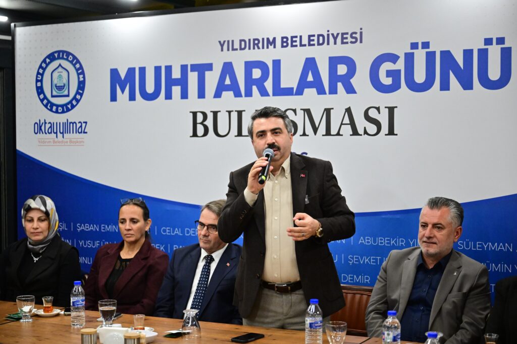 Yıldırım Belediye Başkanı Oktay Yılmaz Muhtarlarla Buluştu