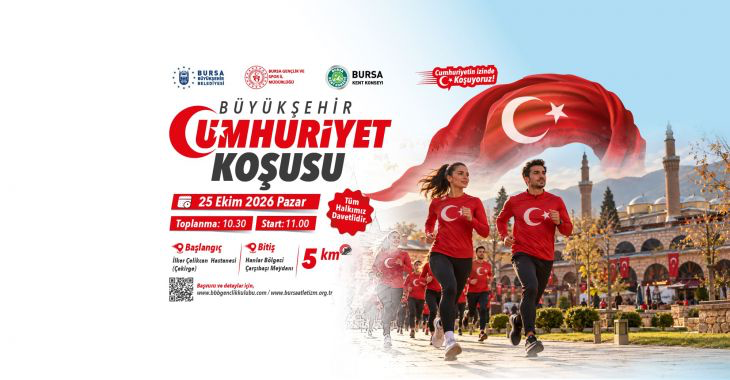 Cumhuriyet Koşusu İçin Kayıtlar Başladı: Bursa Büyükşehir’den Spor Şöleni